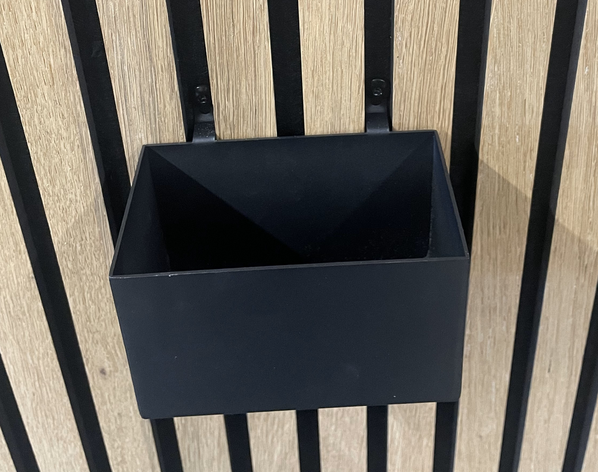 Schwarz pulverbeschichteter tiefes box für Akustikplatte