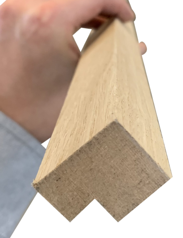 MUSELIVING Abschlussleiste 240 cm - Verschiedene Farben