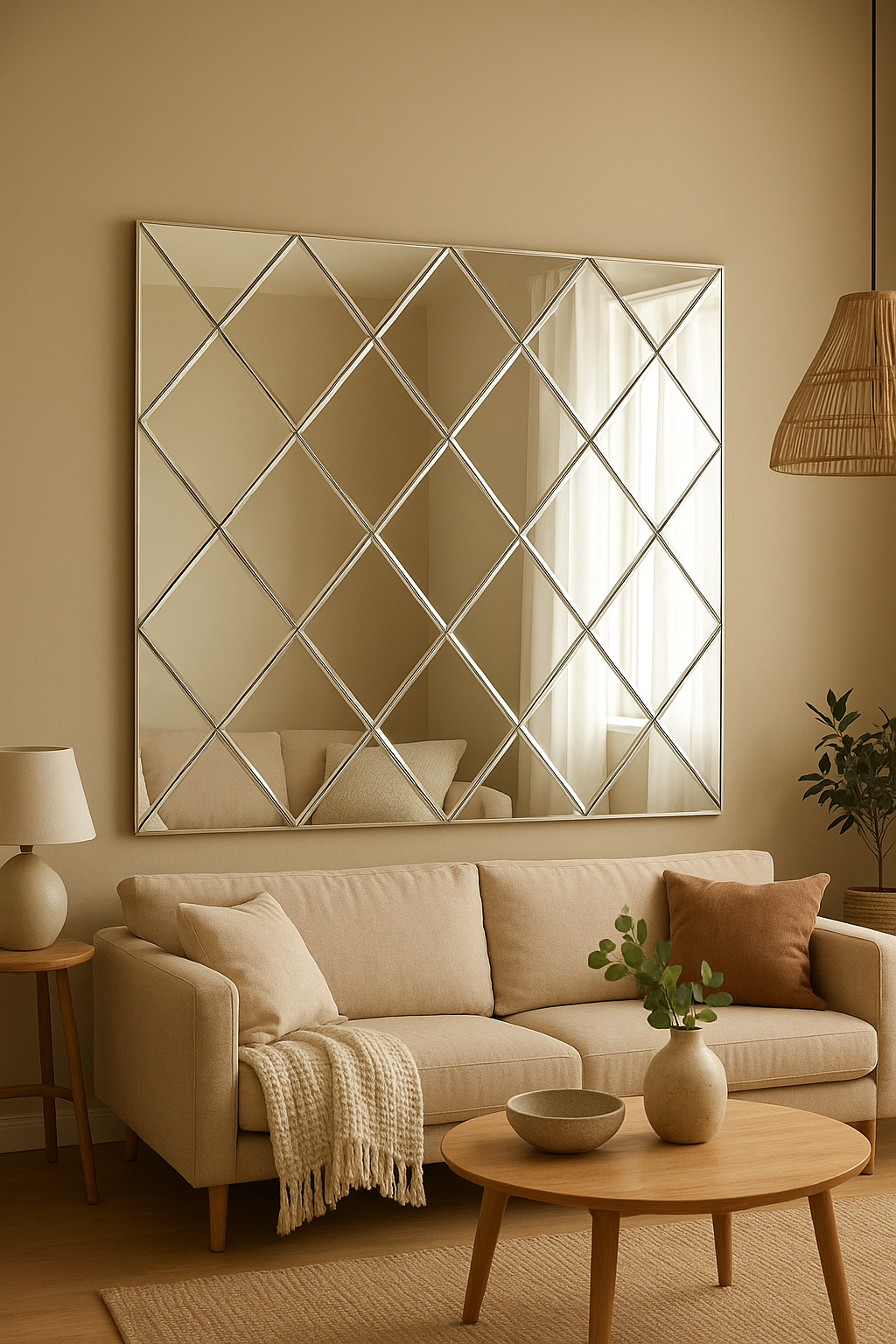 Selbstklebender Spiegel Glamour Silber - Alles Größen