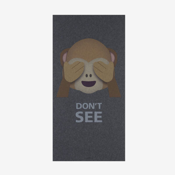 DESIGN - Don´t See Abe - 9x600x1200 mm - Dark Grey