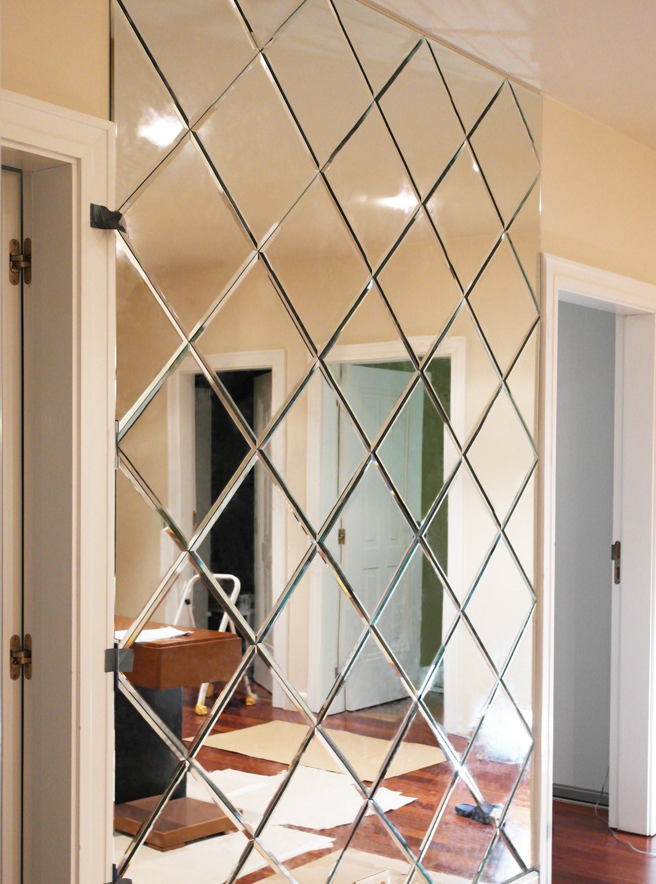 Selbstklebender Spiegel Glamour Silber - Alles Größen