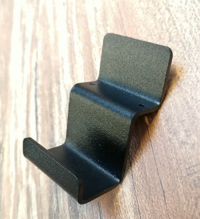 Schwarz pulverbeschichteter Zapfen für Akustikplatte