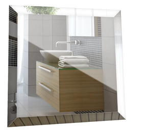 Selbstklebender Spiegel Glamour Silber - Alles Größen